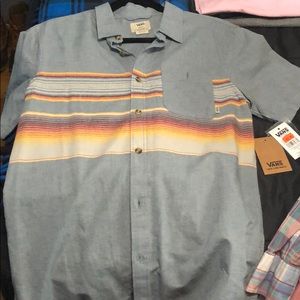 van short sleeve button up